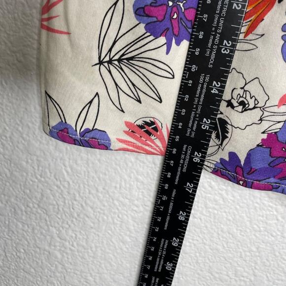 Francesca’s Womens Dress Size M Floral Strapless Sweetheart Neckline Mini - Picture 4 of 14